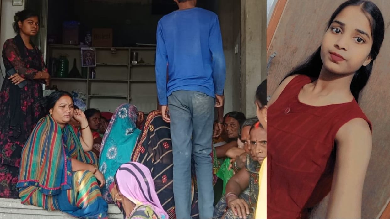 Girl Student died and one injured in road accident due to collision with truck in Azamgarh