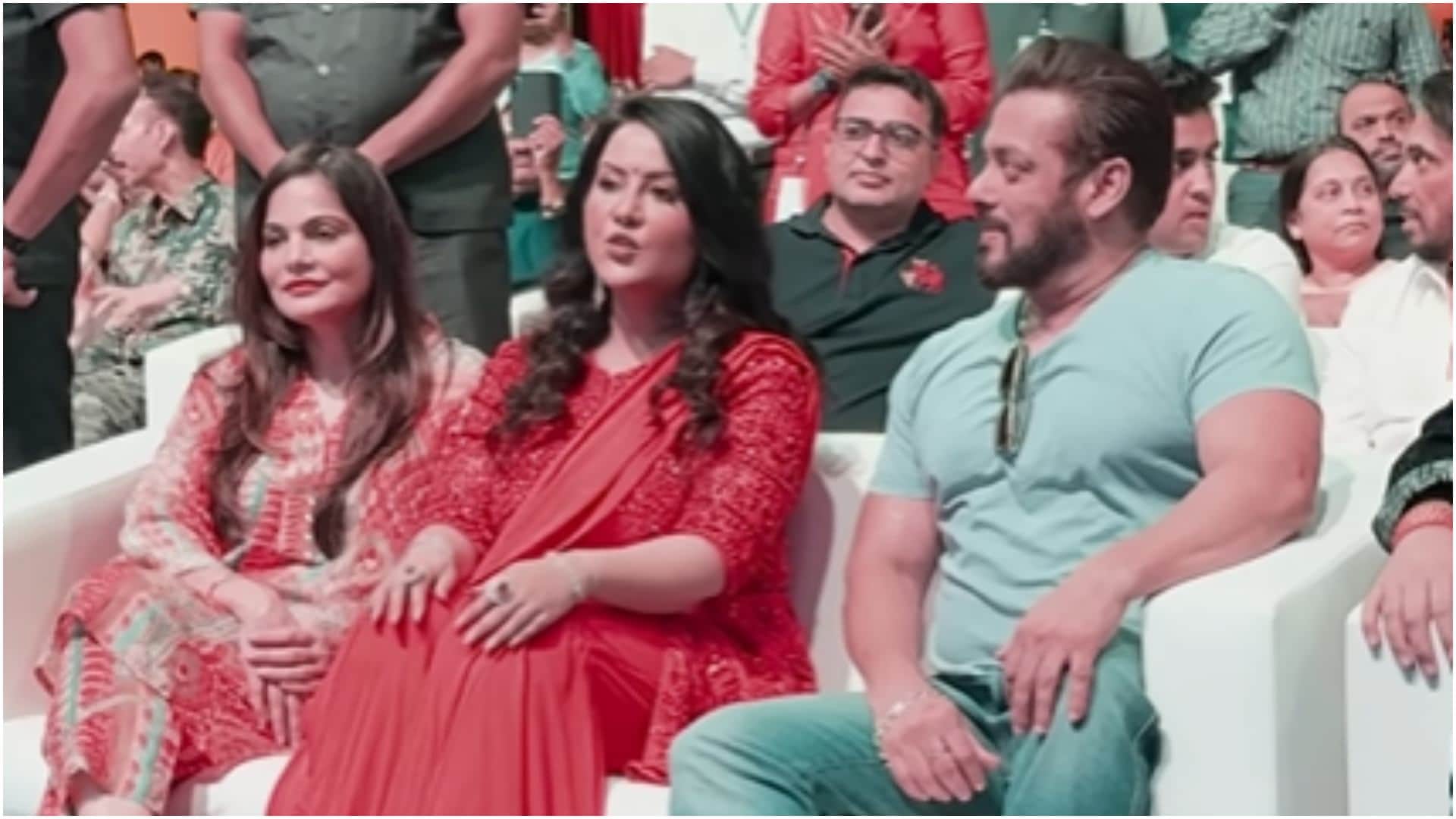 Salman Khan to Amruta Sonu Nigam celebs promote eco friendly celebration of Ganesh Chaturthi attended an event