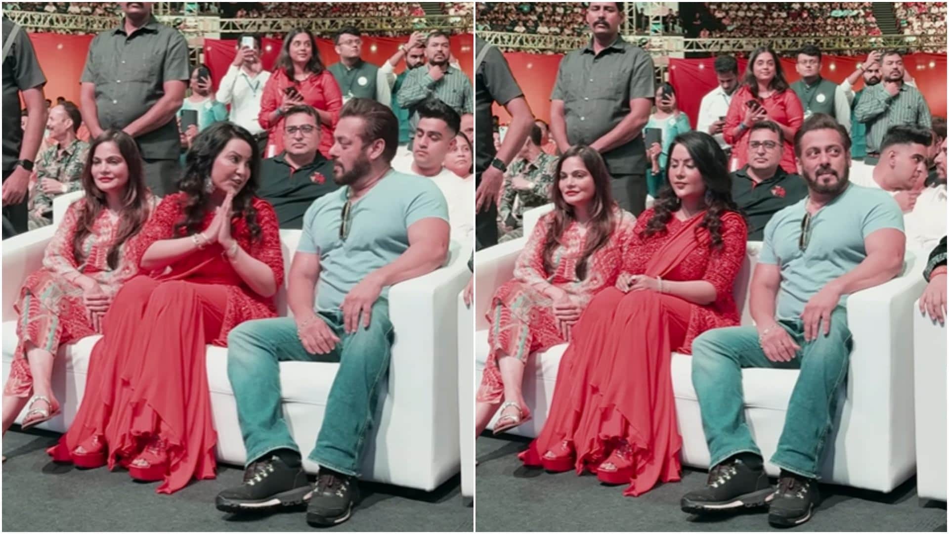 Salman Khan to Amruta Sonu Nigam celebs promote eco friendly celebration of Ganesh Chaturthi attended an event