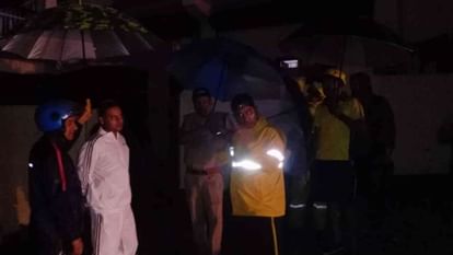 Varunavat threat of landslides rain alert increased heartbeat of the people living below Varunavat mountain