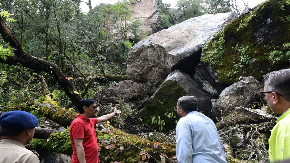 IAS Deepak Rawat inspected Tiffin Top-Dorothy Seat Nainital