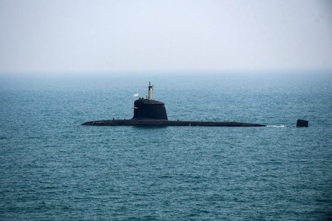 INS Arighat nuclear submarine joins the Navy Defense Minister said will strengthen the security of country