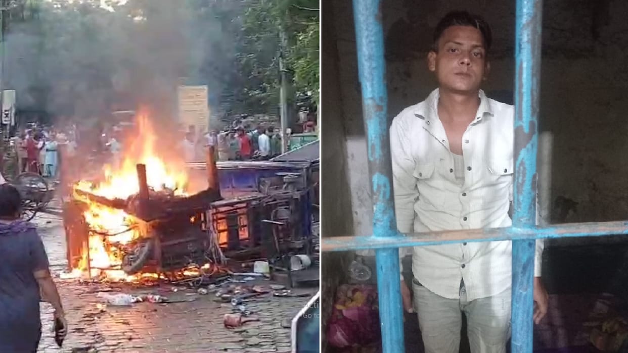 People s anger over misdeed of a minor girl in Ghaziabad