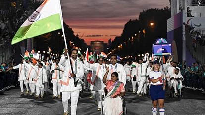 Paralympic Games started with enthusiasm on National Sports Day, players spirit shown in opening ceremony