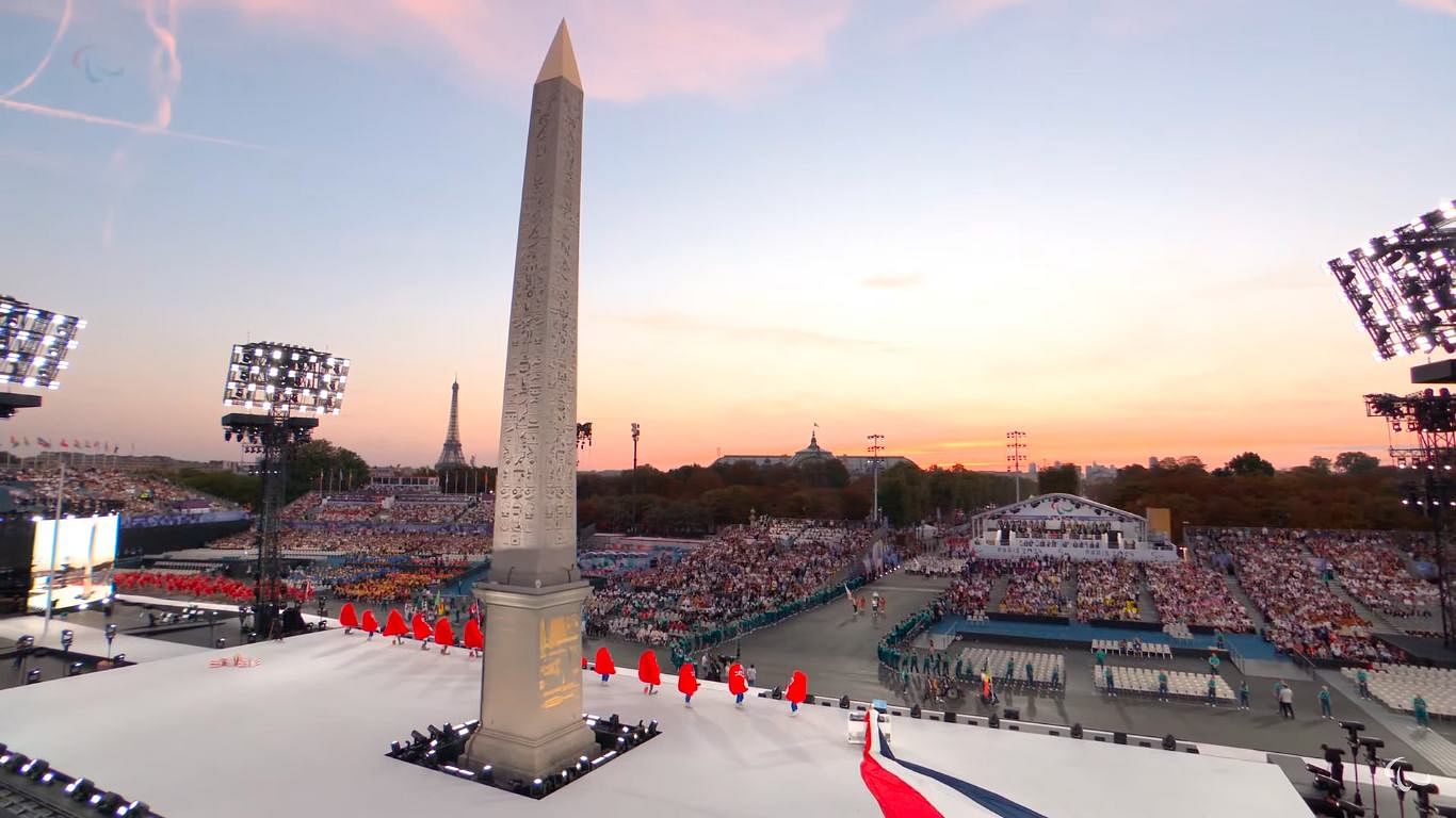 Paris Paralympics Opening Ceremony Live Indian Contingent China Korea