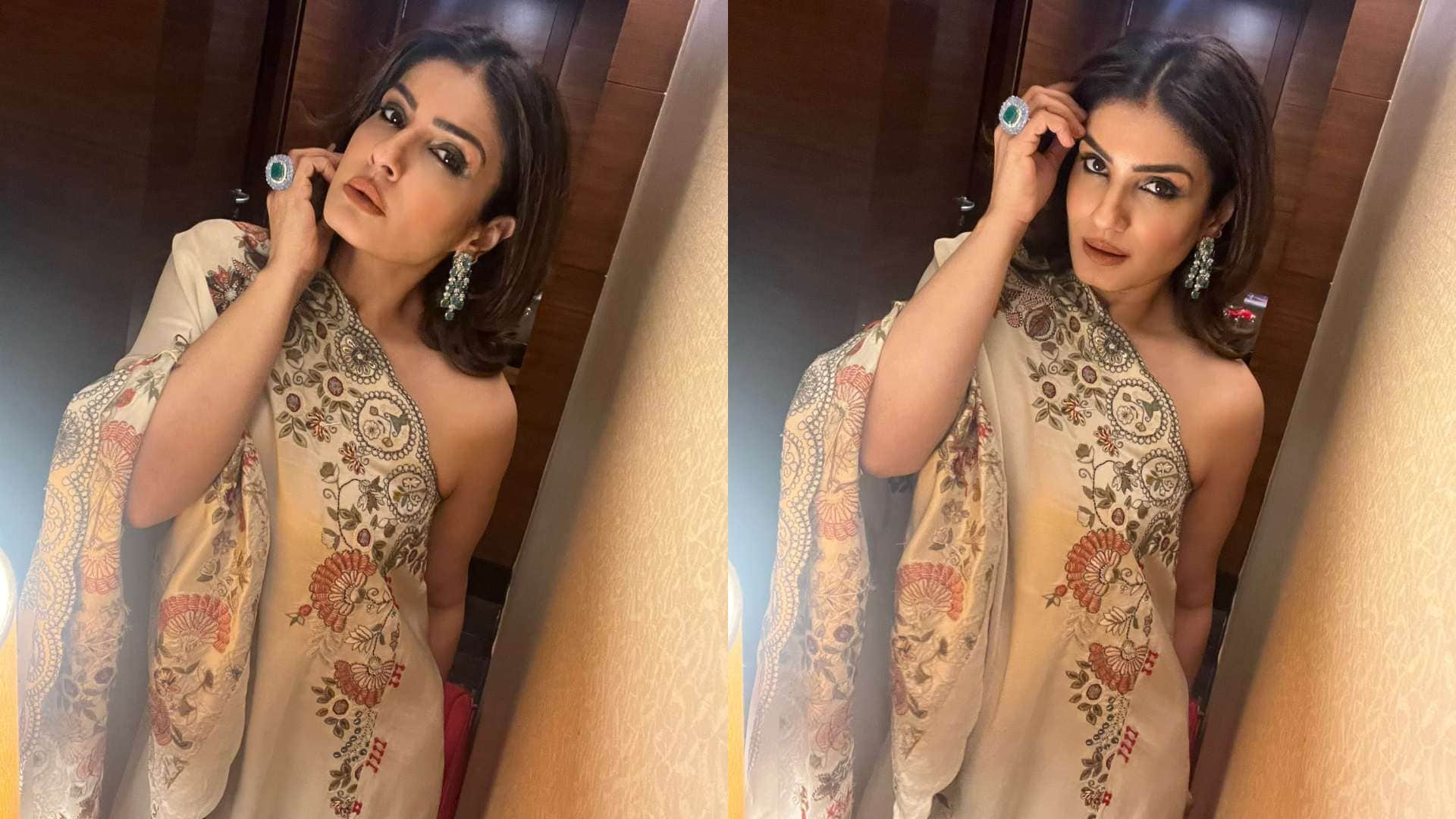 Raveena Tandon Interview share her fitness mantra said Eating less is best medicine should proud of old age