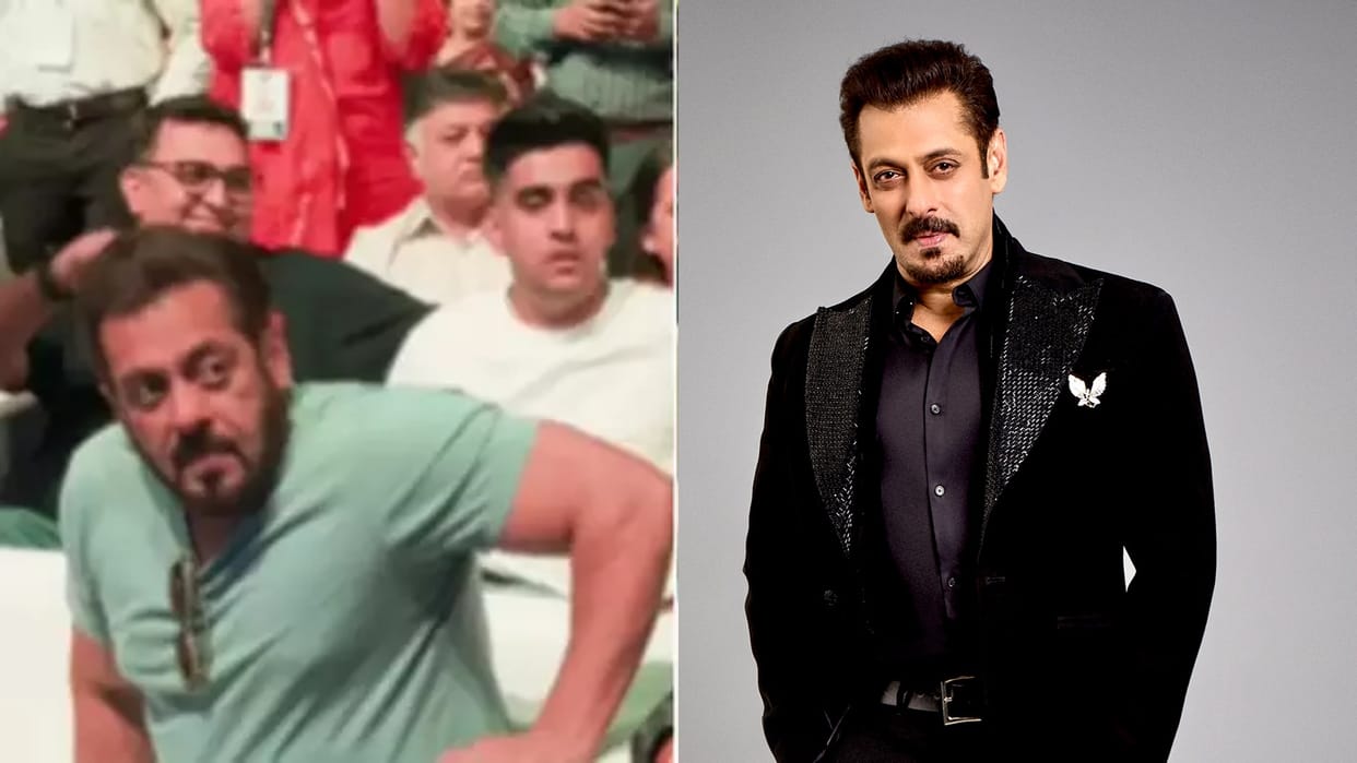 Salman Khan is seen struggling to get up from a sofa at an event Fans get emotional after video goes viral