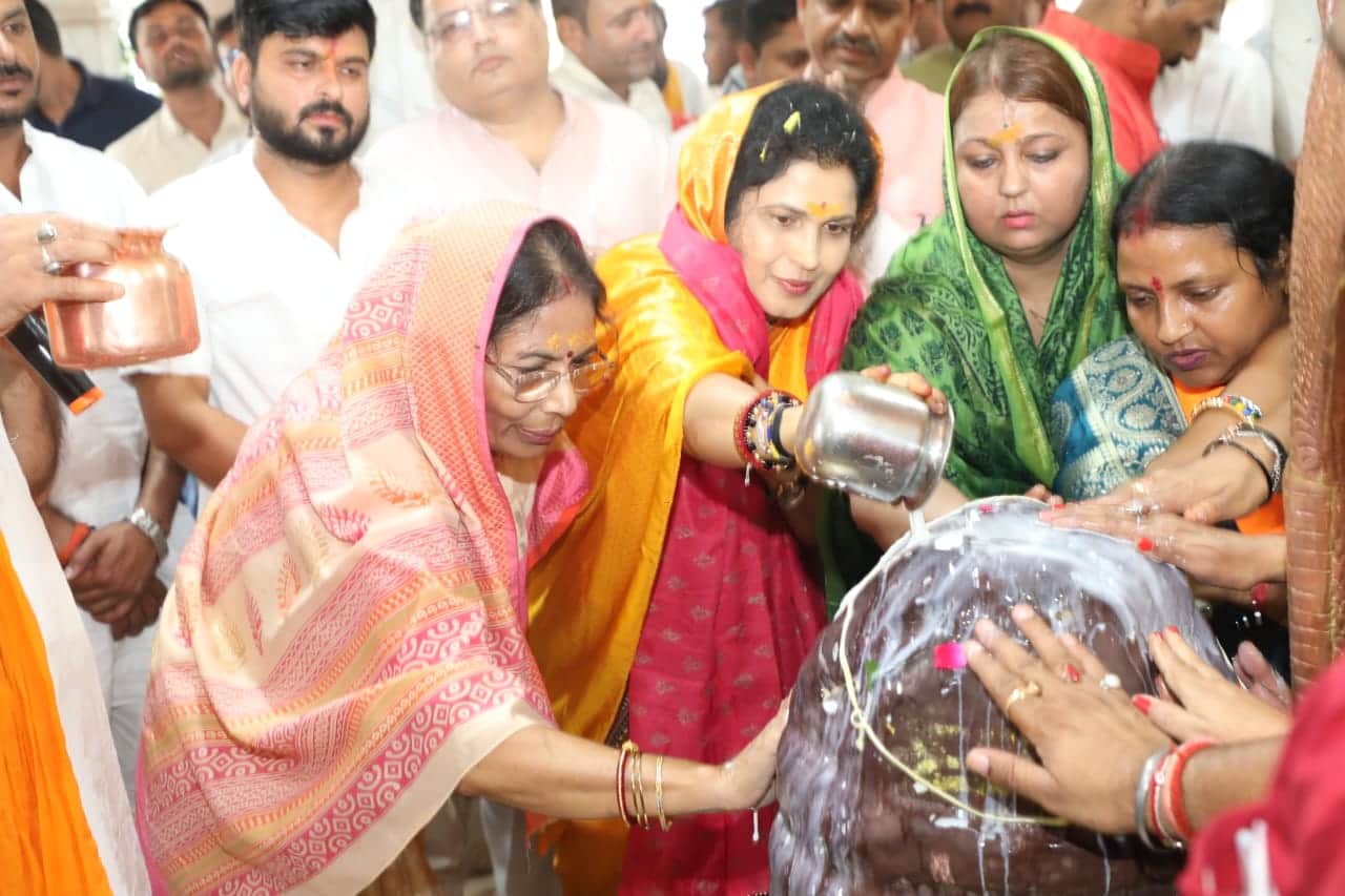 MP Minister Krishna Gaur Grand Welcome In Katni, MP Political news today