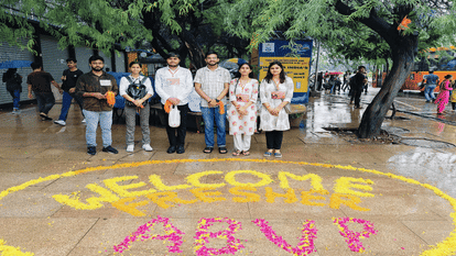 New session begins with celebrations of more than 68,500 students at Delhi University