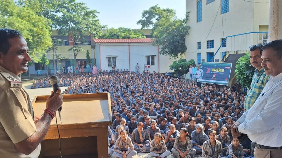 Aparajita-100 Million Smiles campaign launched at Kapuri Devi Government Girls Senior Secondary School Pataudi