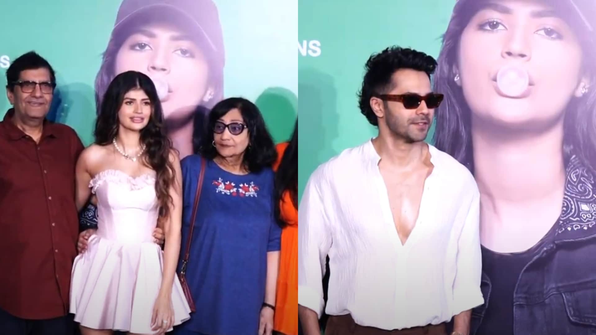 Binny And Family Trailer Launch Varun Dhawan niece Anjini Dhawan Ekta Kapoor Pankaj Kapoor starring film