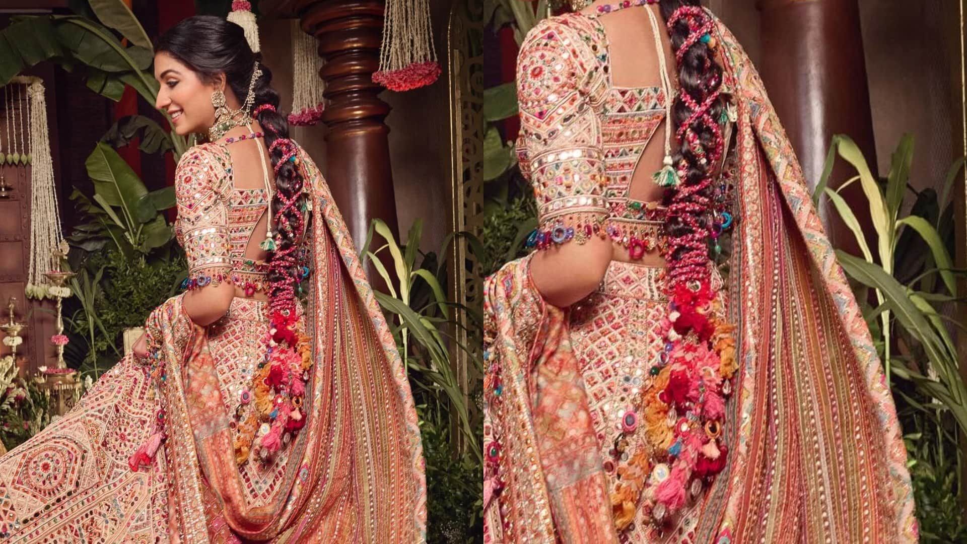 Trendy hair style for long hair for this wedding season