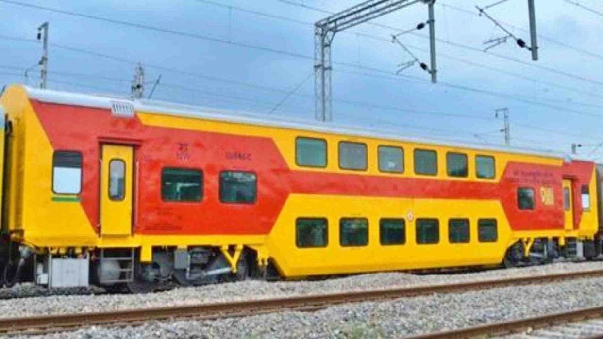 Jaipur News: Changes made in Delhi to Jaipur Double Decker Train