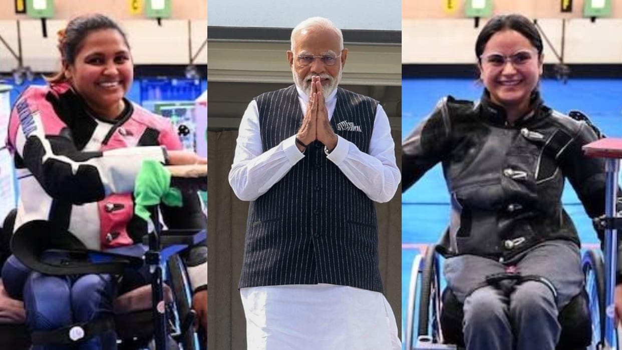 PM Narendra Modi spoke to medal winners for India in the Paralympic Games over phone lauded their efforts