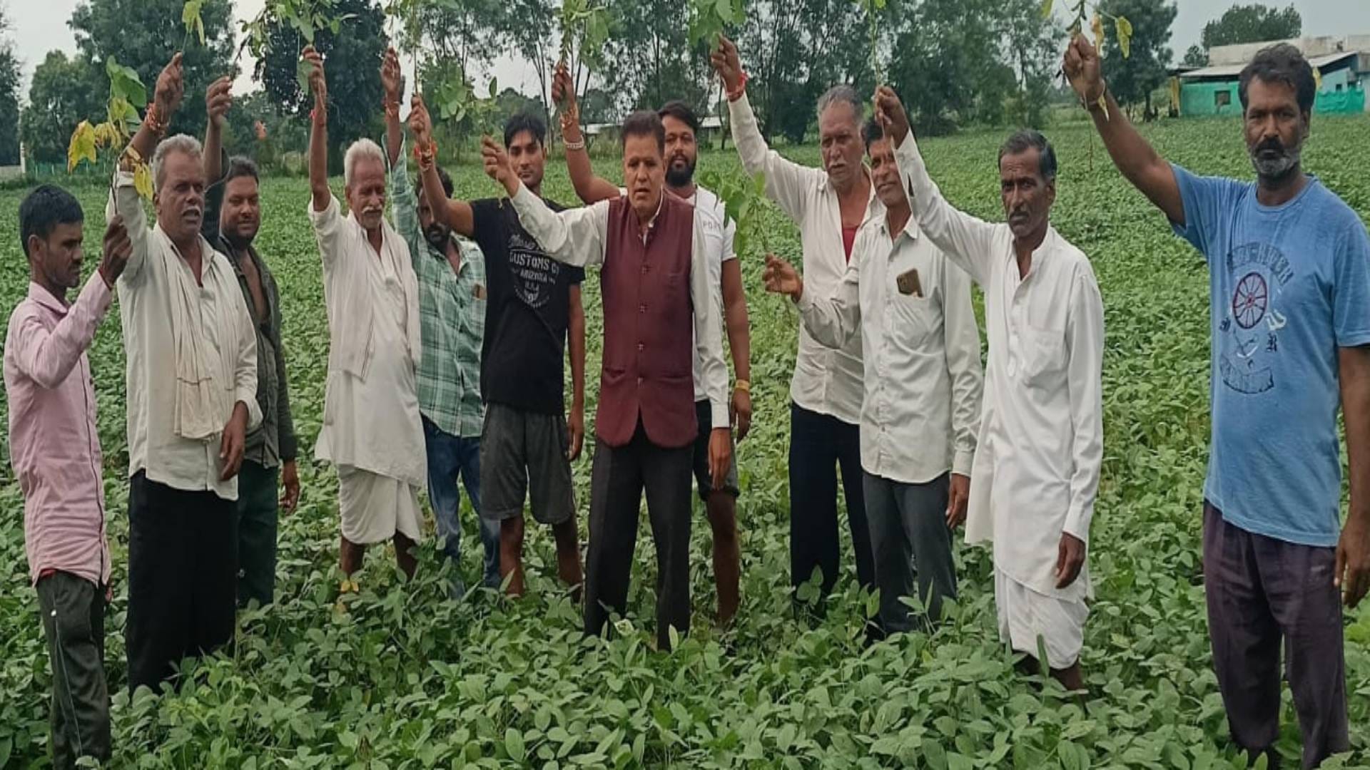 किसानों का प्रदर्शन