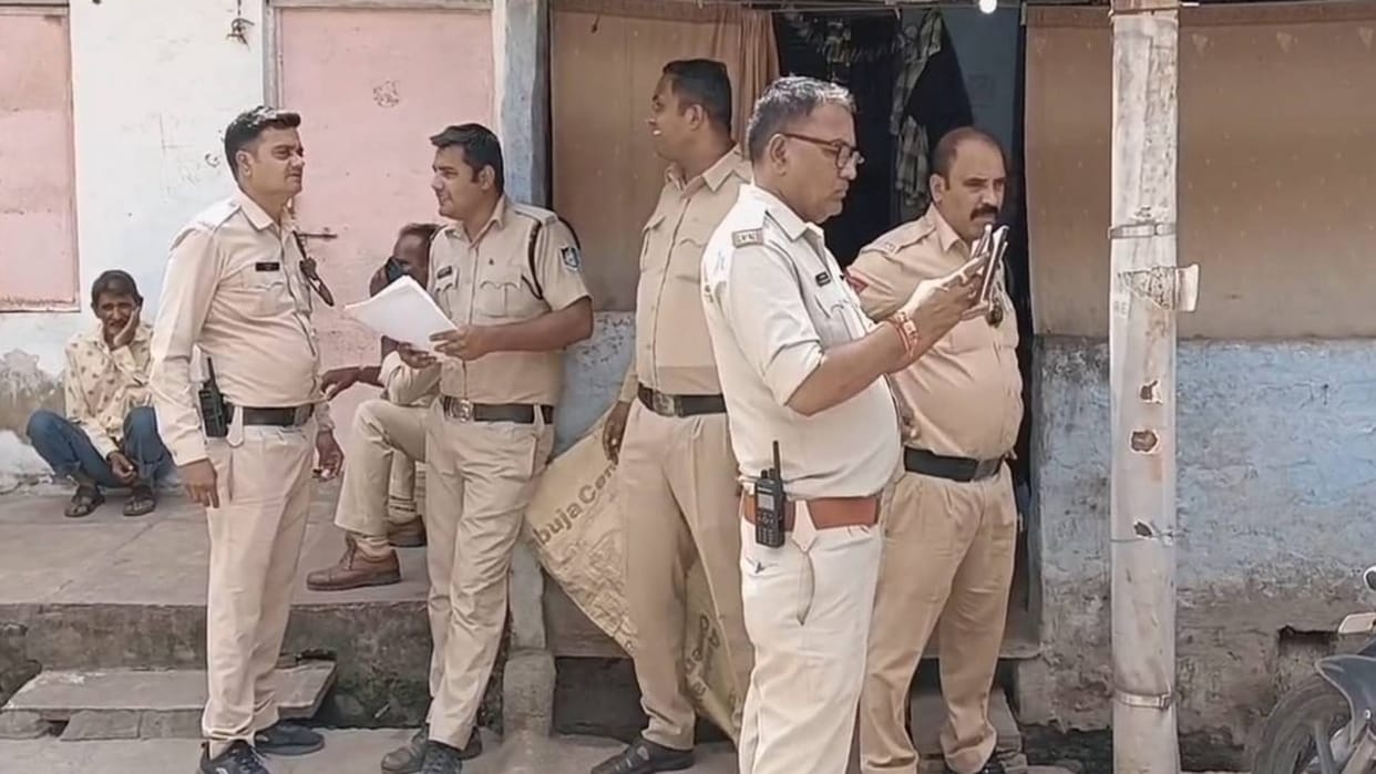 Ujjain Crime Grandson had come to meet his grandfather there was such dispute that he killed him with a pestle