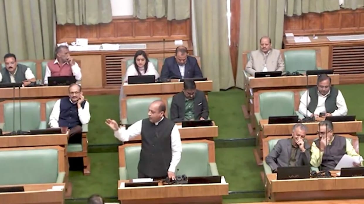 HP Vidhansabha Monsoon Session Jairam and Jagat over construction of horticulture college building in Thunag