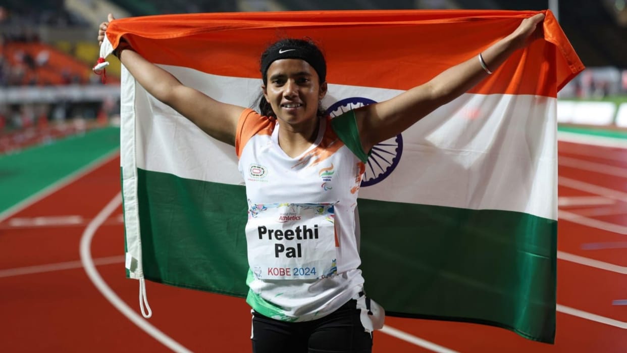 Preethi Pal Wins Bronze Medal at Paris Paralympics 2024 Know About Her Life Story