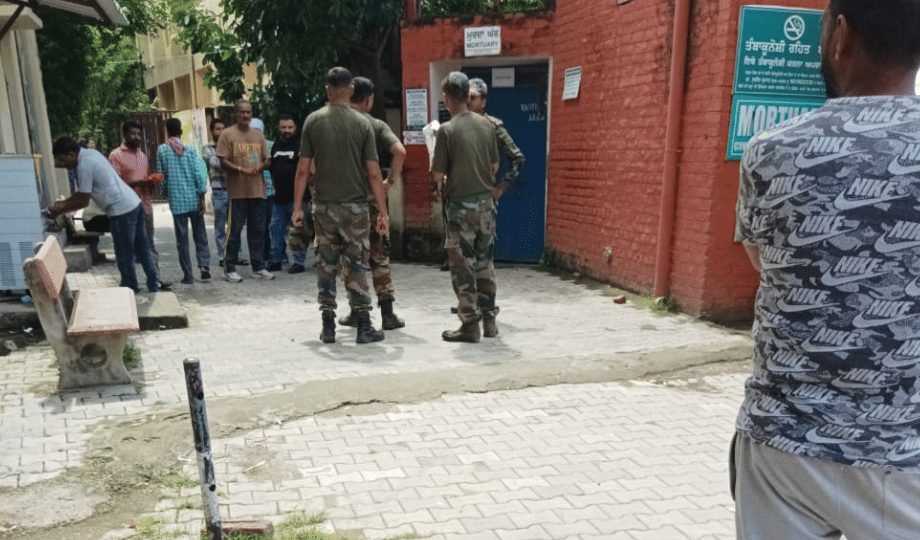 Army shot and committed suicide in Pathankot