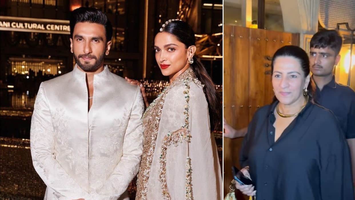 Ranveer Singh mom smile when paps congratulate her for baby arrival become dadi of Deepika Padukone kids