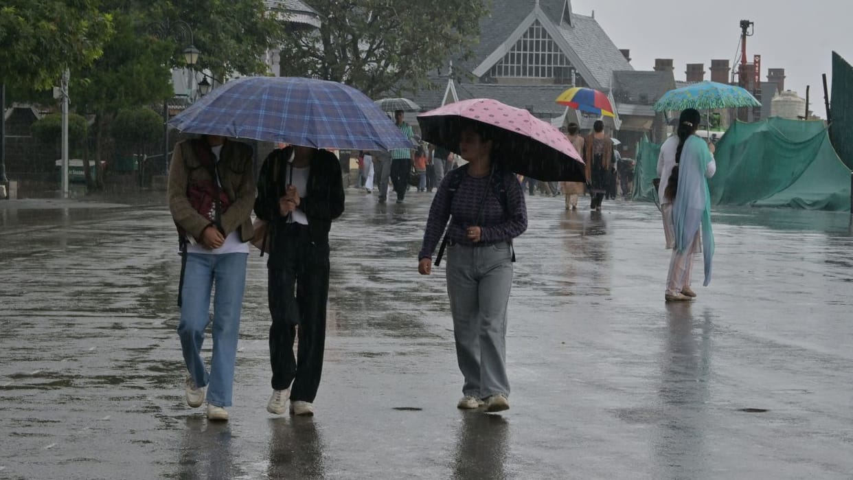 Chances of rain and snowfall in the high mountain districts of Himachal Pradesh today