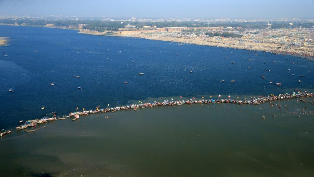 Mahakumbh: For the first time, two new Sangam banks will be developed, the radius of the ghats