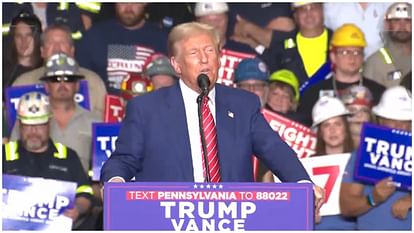 US Donald Trump Security Pennsylvania Rally Man Storms Media Area tasered by Police news and updates