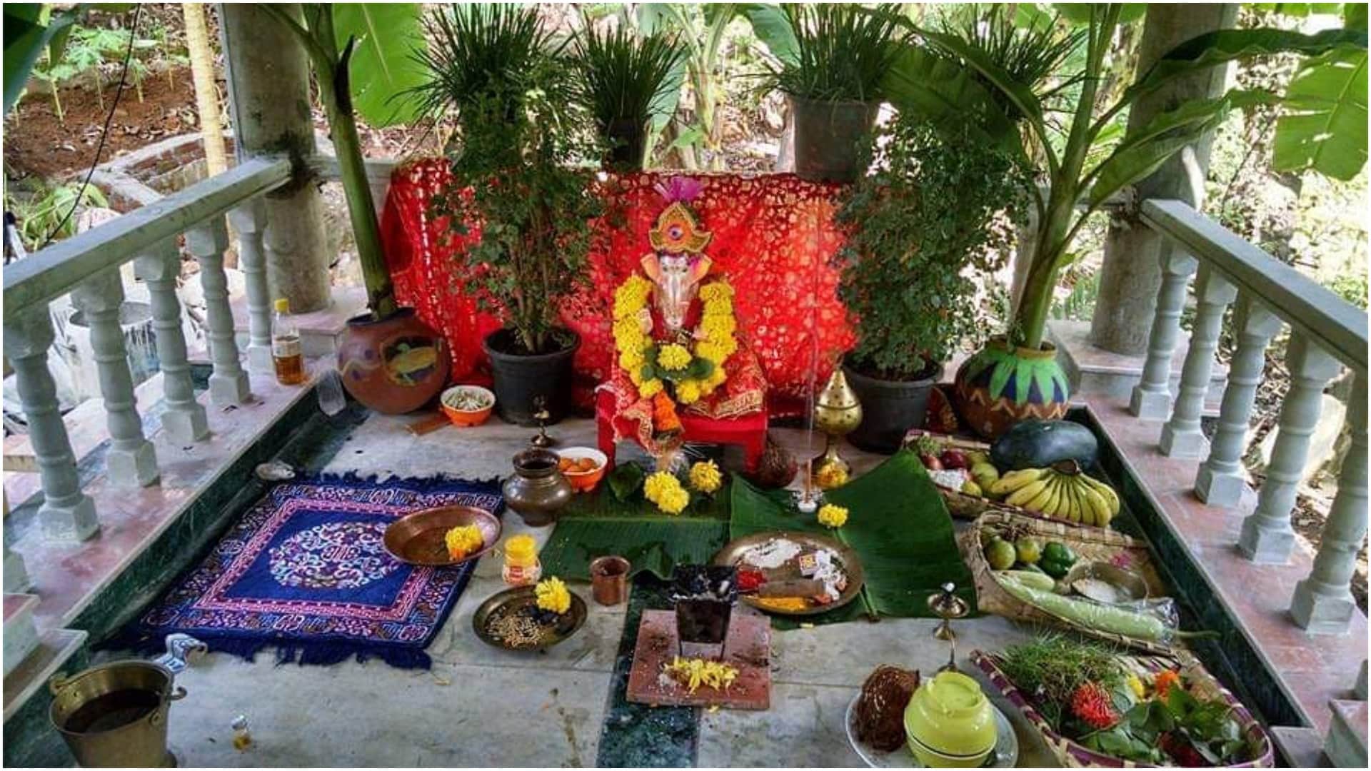 Ganeshotsav Celebration & Pandals Decoration Ideas How To Decorate Ganesh Mandir At Home