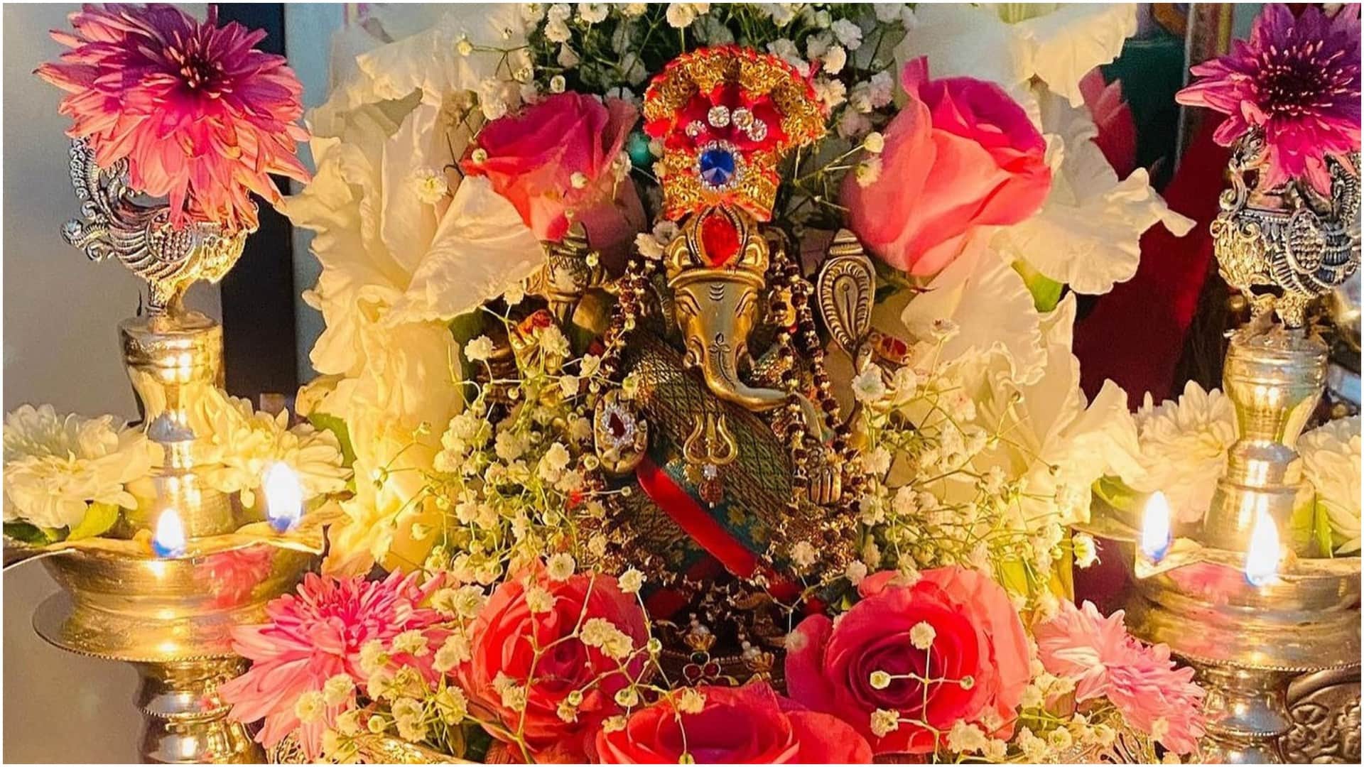Ganeshotsav Celebration & Pandals Decoration Ideas How To Decorate Ganesh Mandir At Home