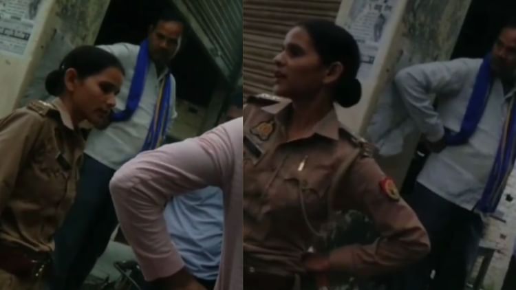 Varanasi: छात्रा की साइकिल से कार में आया स्क्रैच तो आ बबूला हुई महिला दरोगा, बोली- गूंडागर्दी चल रही है