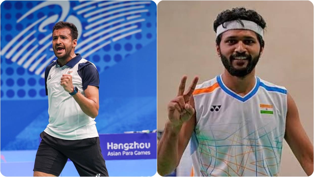 Para Badminton player Sukant Kadam Nitesh kumar and Mandeep advances in Paris Paralympics match updates