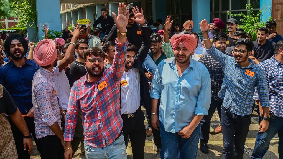 PU Student Election 24 candidates including nine for post of president