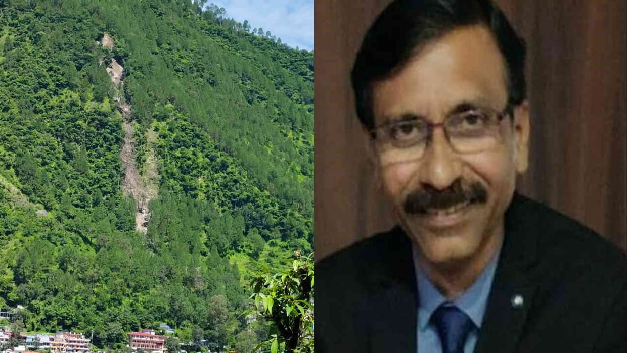 Landslide on Varunavat mountain Uttarkashi ULMMC Director Dr. Shantanu stressed the need to be cautious