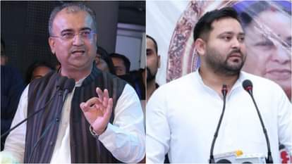 मंगल पांडेय और तेजस्वी यादव।