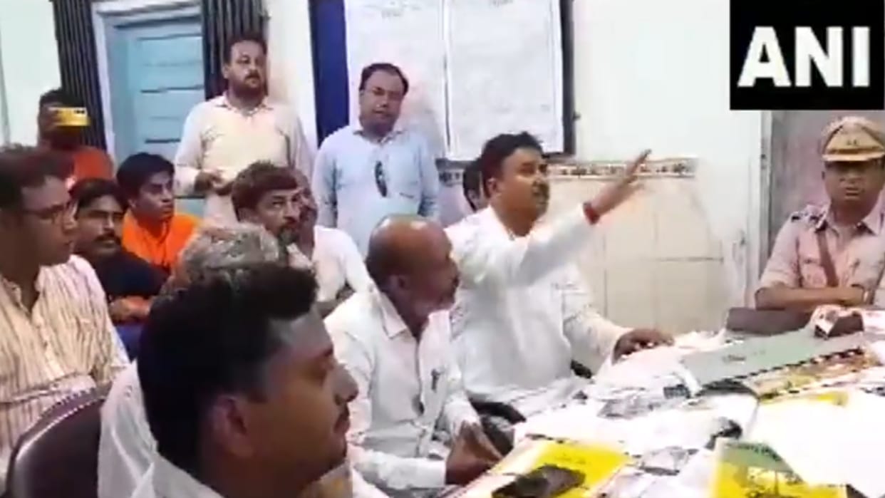 West Bengal: BJP protest against alleged molestation of a minor girl in Howrah hospital