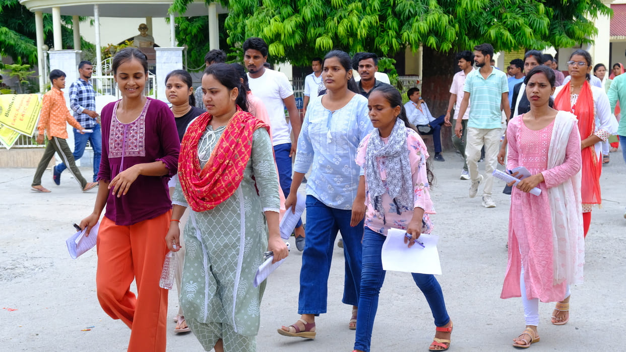 10790 candidates left the exam on the last day, suspicious student found in a center