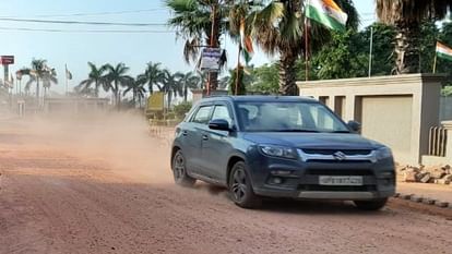Ozone City Road Aligarh: निर्माण की सुस्त रफ्तार, 5.7 किमी लंबी सड़क के लिए करना होगा अभी छह माह इंतजार Ozone City Road Aligarh condition