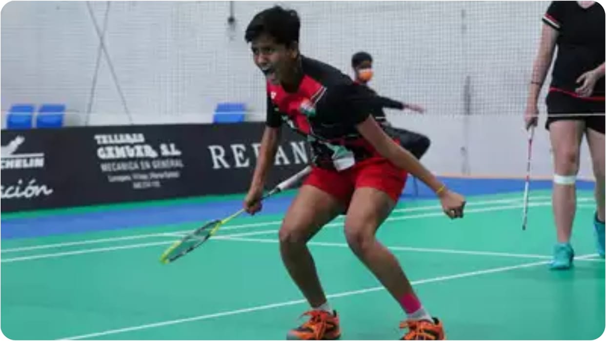Para badminton player Manisha Ramdas kept medal hopes alive by reaching semi-finals Palak and Mandeep out