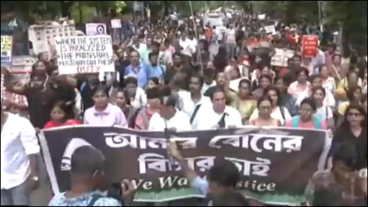 RG Kar Female doctor murder case Rallies demonstrations Bengali film industry personalities news in hindi