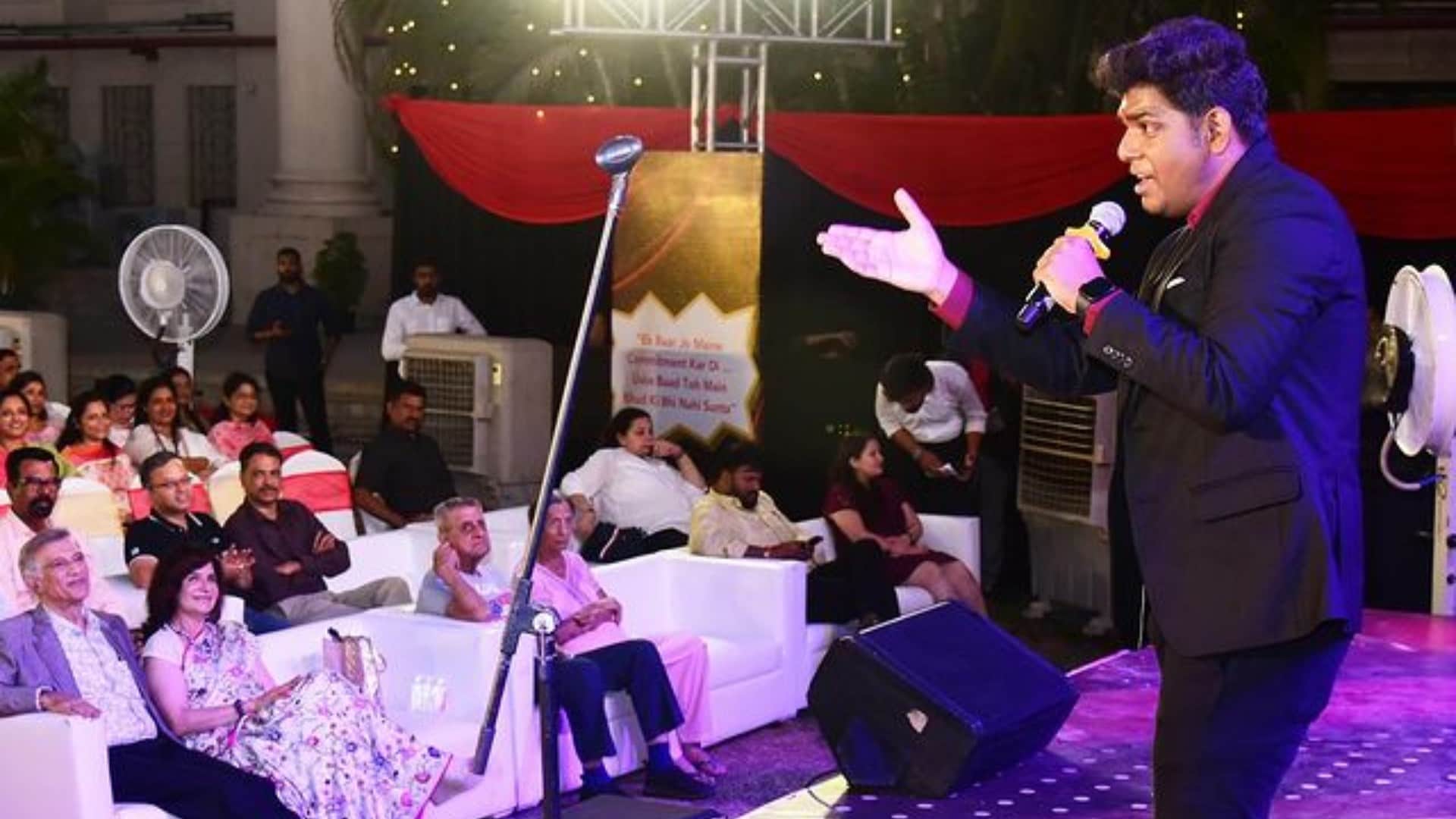 Sumedh Shinde to Attend Amar Ujala Samvad Event in Gurugram Haryana Know more about him