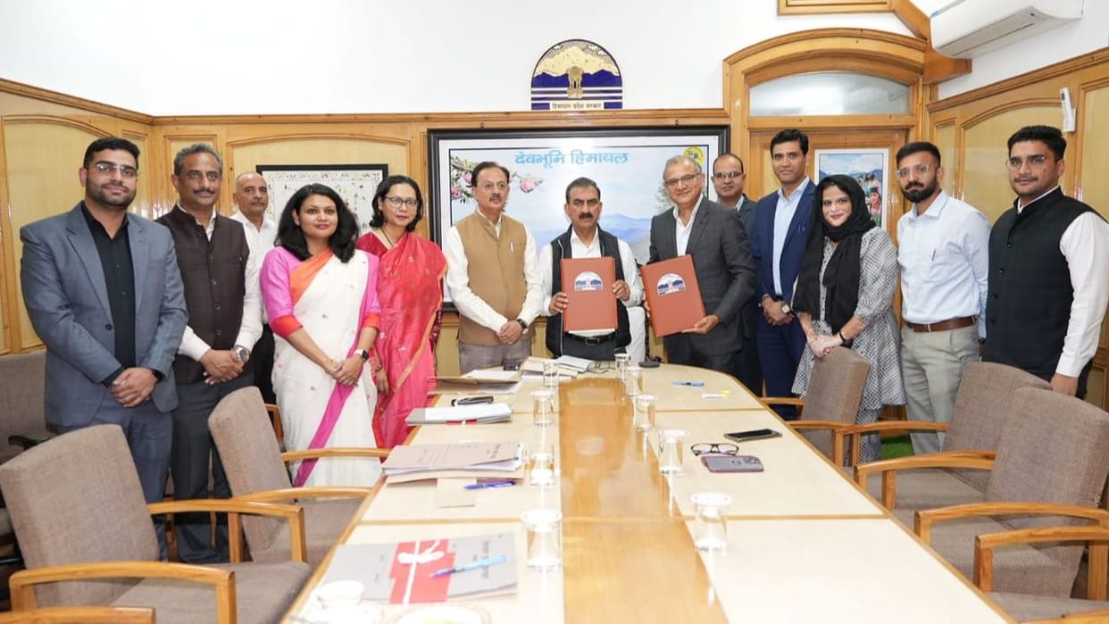 mou signed between himachal govt and efs facilities services group limited of dubai