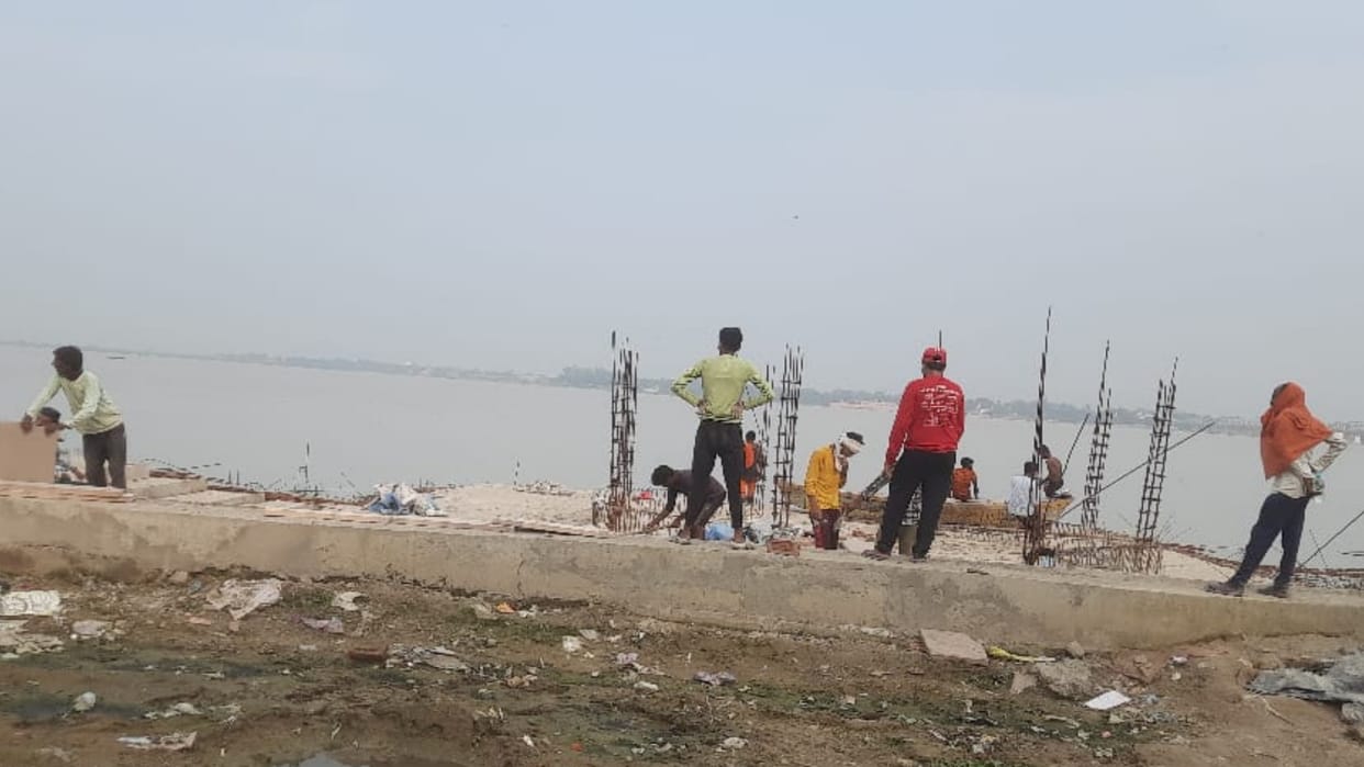 Mahakumbh-2025: Seven ghats including Arail are being rejuvenated at a cost of more than Rs 11 crore
