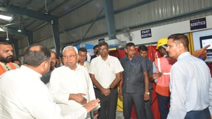 Bihar News: CM Nitish laid foundation stone of dam and water treatment plant worth Rs 1350 crore in Rohtas