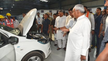 Bihar News: CM Nitish laid foundation stone of dam and water treatment plant worth Rs 1350 crore in Rohtas