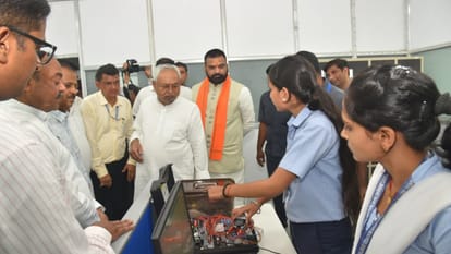 Bihar News: CM Nitish laid foundation stone of dam and water treatment plant worth Rs 1350 crore in Rohtas