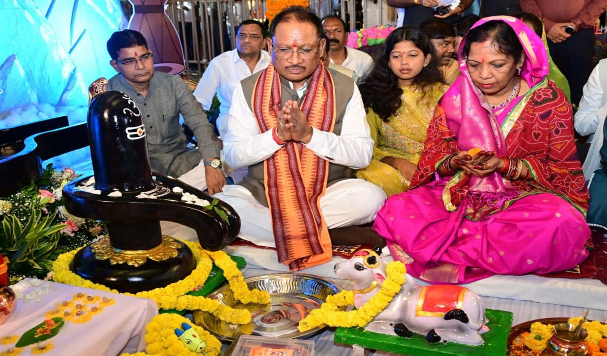 Teeja-Pora-Mahtari Vandan Tihar' celebrated in CM House raipur chhattisgarh