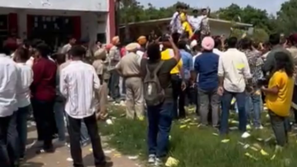 Student organisations displayed strength in UIET in Panjab University