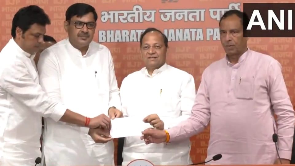 Former JJP MLA Devendra Babli joined BJP before Haryana assembly elections