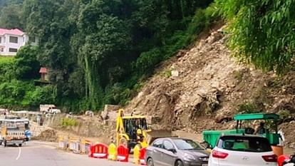 Shimla News Route from Baluganj crossing to Chowk restored for traffic maximum speed fixed at 25 kmph