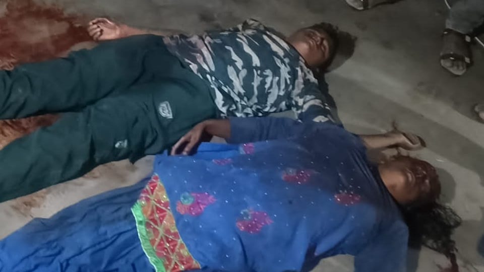 Dead Bodies of mother and son found in home at Hansi